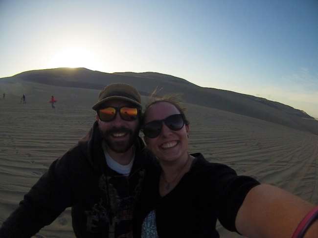 From Lima, the desert, and the most beautiful day in Tina's life!