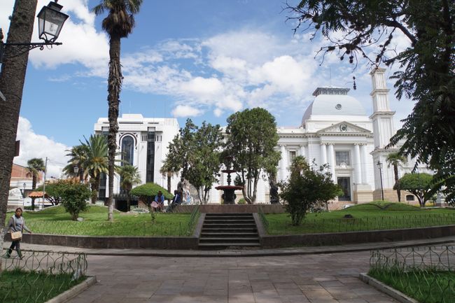 Sucre - ang puting lungsod ng Bolivia
