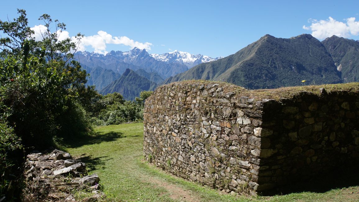 Inca outpost before Machu Picchu