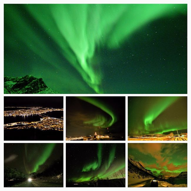 Polarlichter in Tromsö