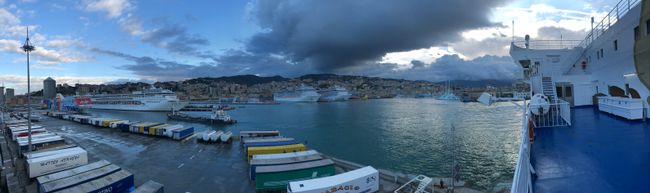 By ferry from Genoa to Corsica