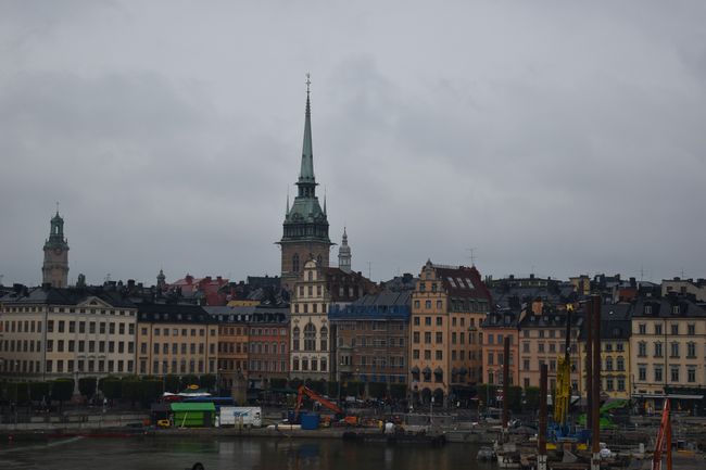 Stadtrundgang in Stockholm.