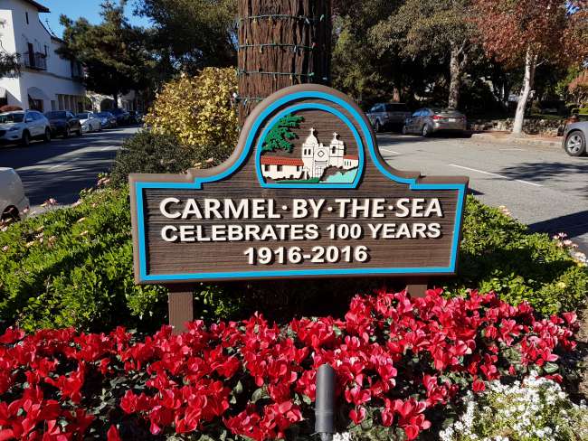 First stop: Carmel by the sea