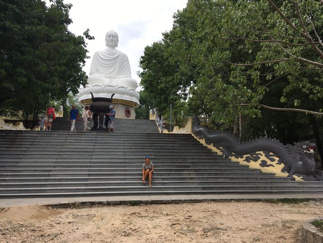 Giant Buddha pagoda in Nha Trang