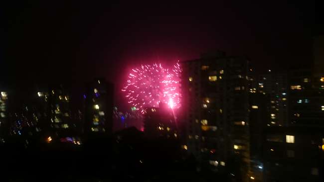 Feuerwerk in Vancouver 