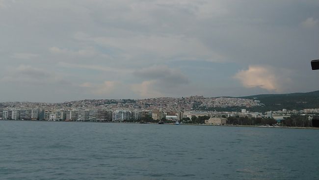 Thessaloniki from the water