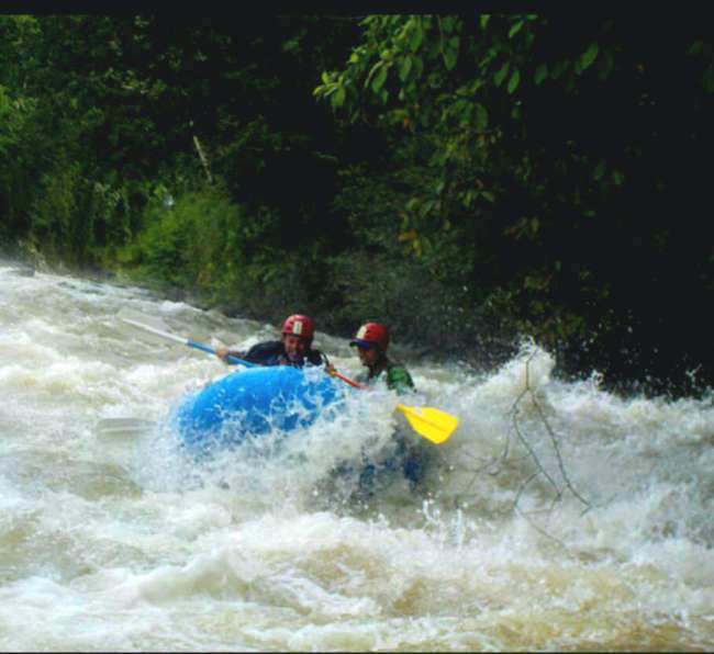 Étiquette 8 - Rafting sur la rivière Chiriqui Viejo