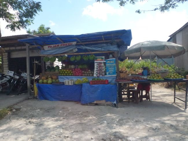 Roadside fruit stand