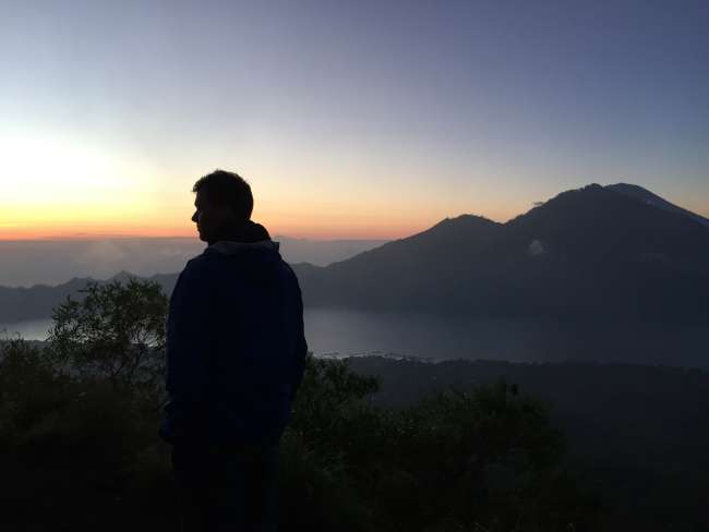 Nachtwanderung auf den Mount Batur