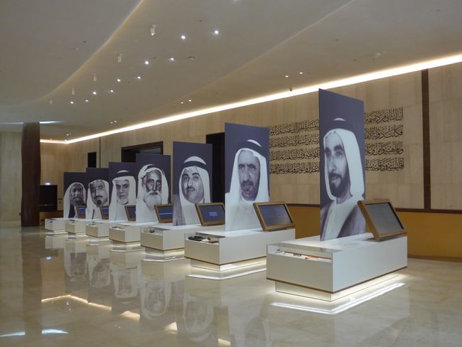 Etihad Museum - Gründer der Vereinigten Arabischen Emirate