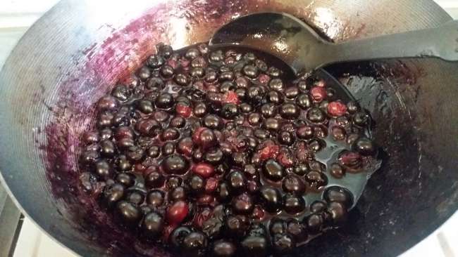 Tabulam- am letzten Tag noch den Versuch gestartet Marmelade zu kochen