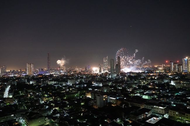 New Year's Eve in Bangkok and onwards to Chiang Rai