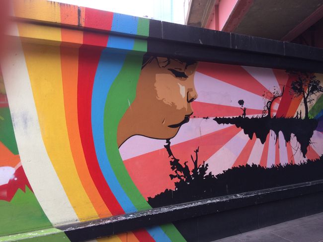 Innenstadt, Melbourne - faszinierende Streetart in jeder Ecke verleiht der Großstadt eine bezaubernde Wirkung 