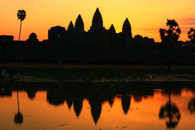 Angkor Wat / Sonnenaufgang 