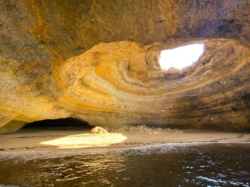 Dolphin search and Benagil cave