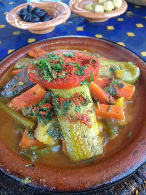 typisch marokkoranisch: Tajine