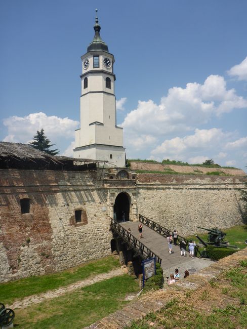 The ancient fortress of Belgrade