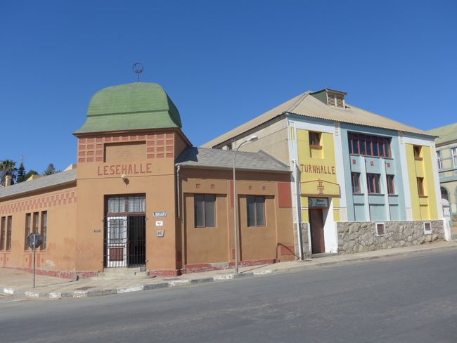Häuser aus deutscher Zeit in Lüderitz