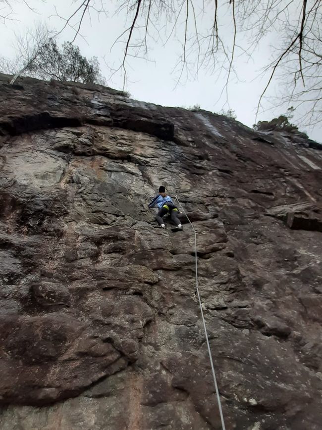 The second time climbing