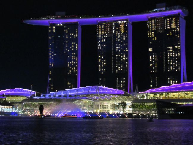 Marina Bay Sands Hotel by Night