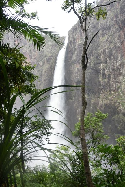 Wallaman Falls from below