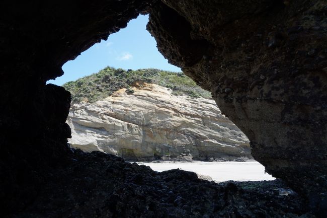 Sea Cave at Wharariki Beach