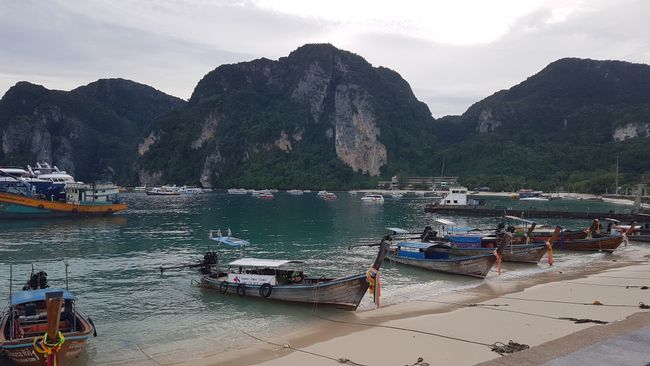 The most beautiful island in Thailand - Ko Phi Phi Don.