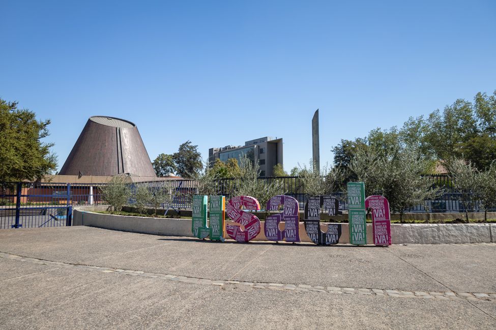 University campus of the largest university in Chile