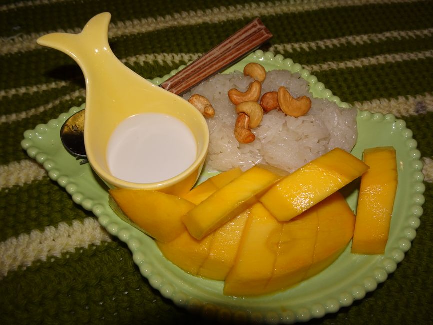 Mango Sticky-Rice! Der beste Nachtisch!