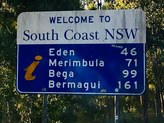 South Coast NSW- unser Weg nach Sydney