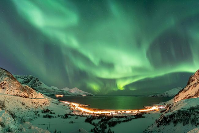 6.11. Tromsø in der Nacht - Polarlichter satt