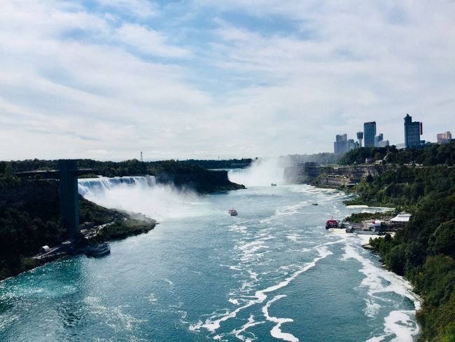 Jour 11 : Neiägra Fohlz...en anglais : Niagara Falls