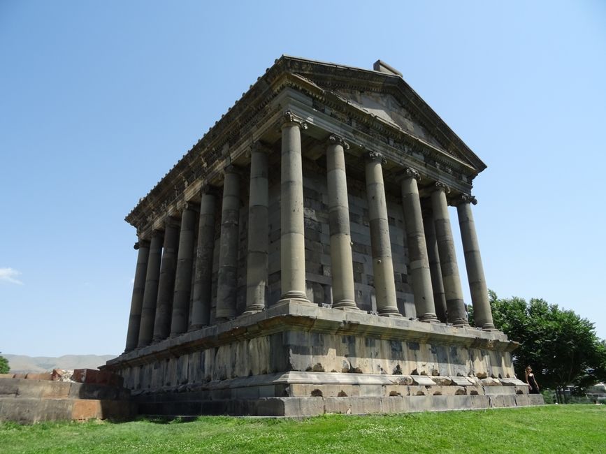 Tempel Garni, Regierungszeit des Kaisers Nero