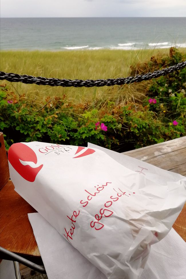 Fish sandwich with a view #rainyday