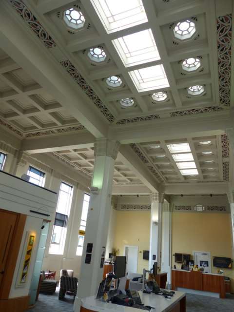 Art Deco splendid inside as well - ASB Bank from the inside