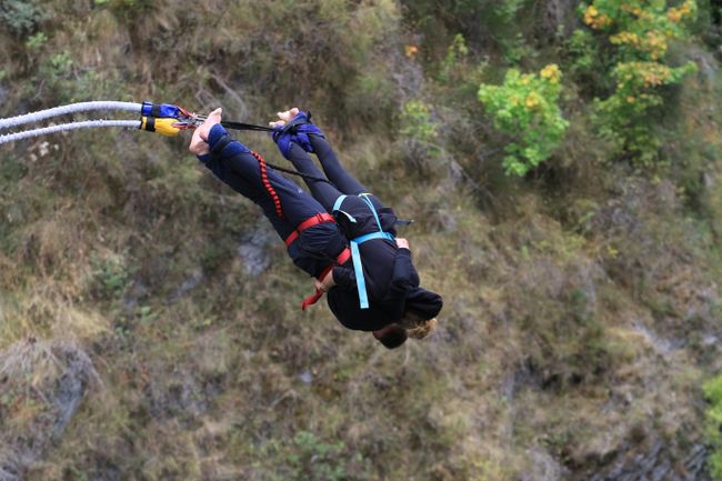 Bungy Jump bei Queenstown 🤪