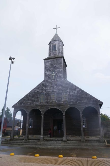 Kirche von Achao, ohne einen einzigen Stahlnagel