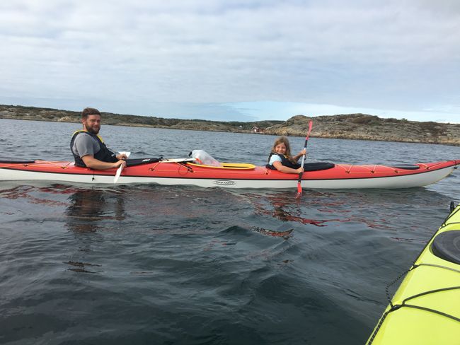 Canoeing through the archipelago