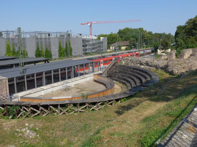 früheres römisches Theater an der S-Bahn