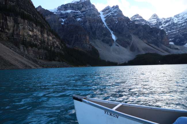 Moraine Lake/Canoeing