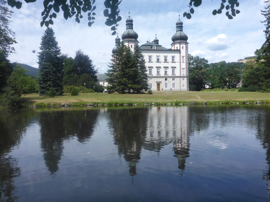 Schloss von Vrchlabi, heute Rathaus 