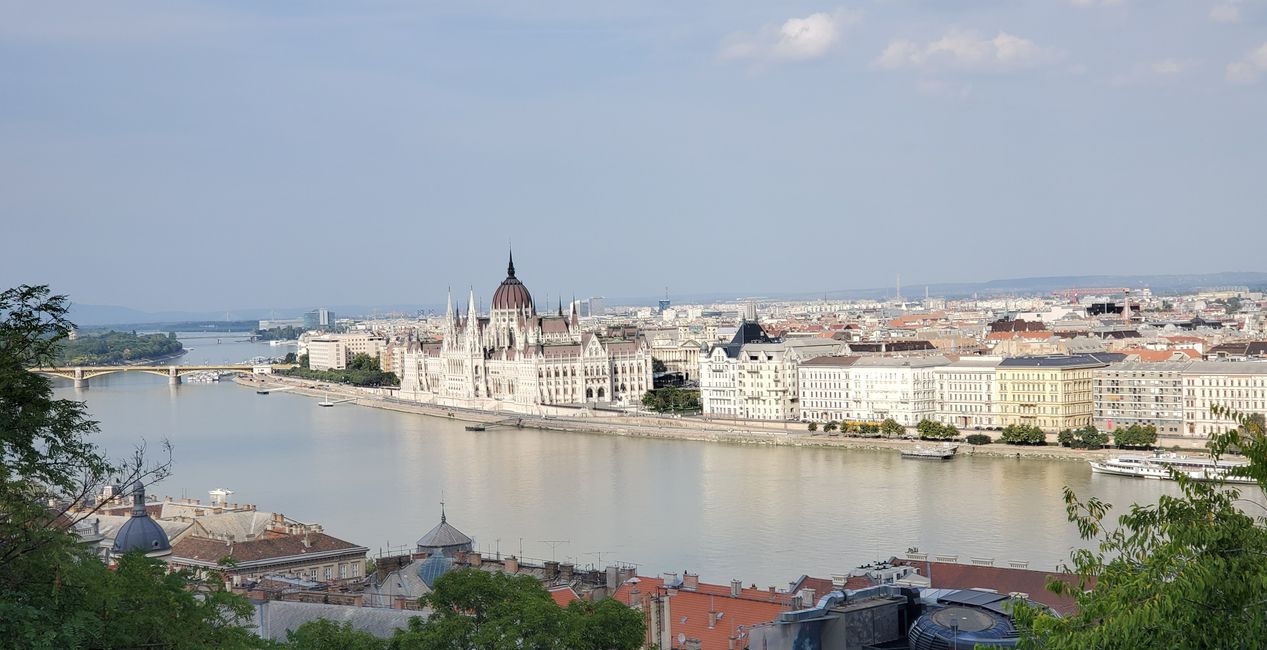 View from Castle Hill to the Parliament