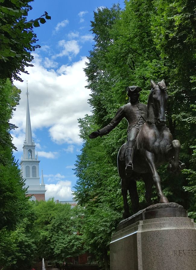 Paul Revere, Old North Church