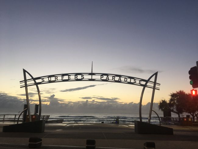 Surfers Paradise - my first days in Australia
