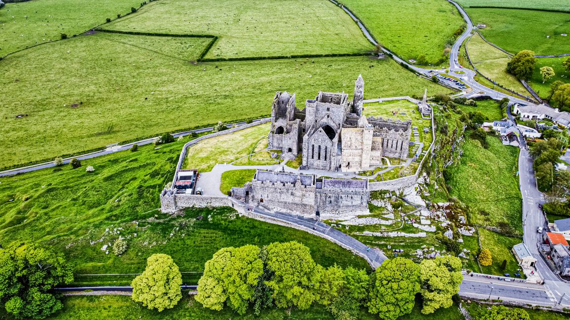 Rock of Cashel from above