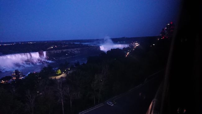 Niagarafälle vom Riesenrad aus
