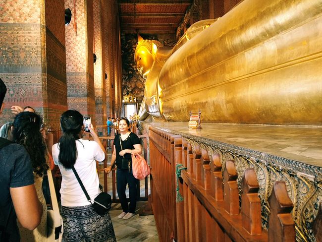 45 meters long...(Wat Pho)