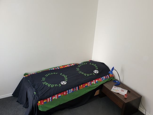 Why we almost bought an IKEA dining table from Texas by Indians and the boys have German football-is-our-life bedding.