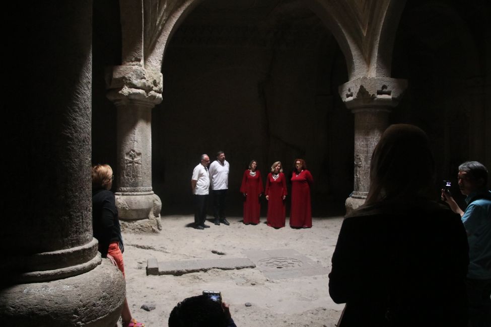 Day 19 - September 22, 2023 Geghard Monastery and trip to Tbilisi