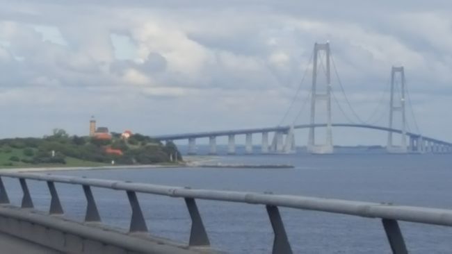 Bridge crossing Denmark-Sweden